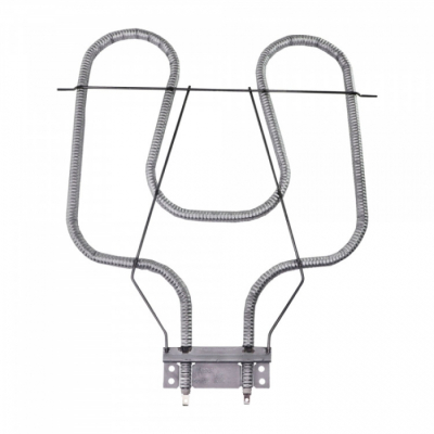 ТЭН духовки 1100W, нерж, L360х360мм, 2 вершины, Ш-образный, 60мм, нижний, Gorenje, 230V