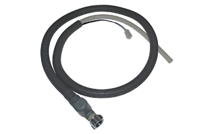 Шланг заливной с клапаном Аквастоп Indesit, код 256554/372679, Китай