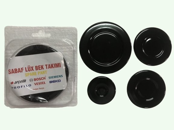 Крышки для Рассекателей  Газовой Плиты комплект 4шт D=55mm D=75mm D=75mm D=99.7mm